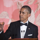 President Barack Obama toasts during a state dinner in the East Room of the White House in Washington, D.C., Sept. 25, 2015.
SAUL LOEB/AFP/Getty Images